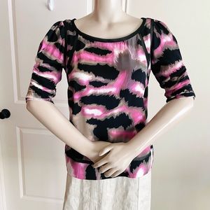 NWOT Diane Van Furstanberg Silk Blouse Top 4